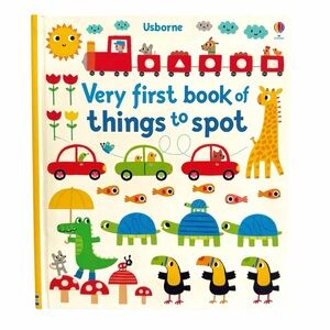 Usborne Very First Book of Things to Spot Toddler Board Book — Brans New